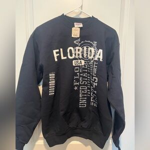 Florida Men’s Small NWT Sweatshirt Navy